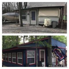 Camper B4 & After Front View