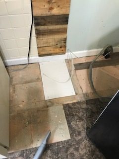 My 1st go at Sub Flooring.