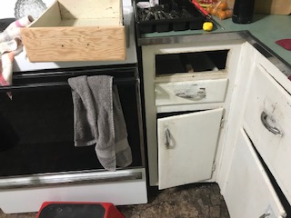 1st Item (out of Nearly 30) is Sanded